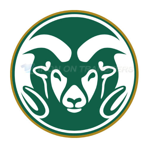 Colorado State Rams Iron-on Stickers (Heat Transfers)NO.4176